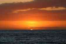 Hilo: hawaii, Sunset, orange