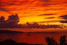Hilo: hawaii, Sunset, tropical