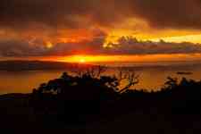 Hilo: hawaii, Sunset, tropical